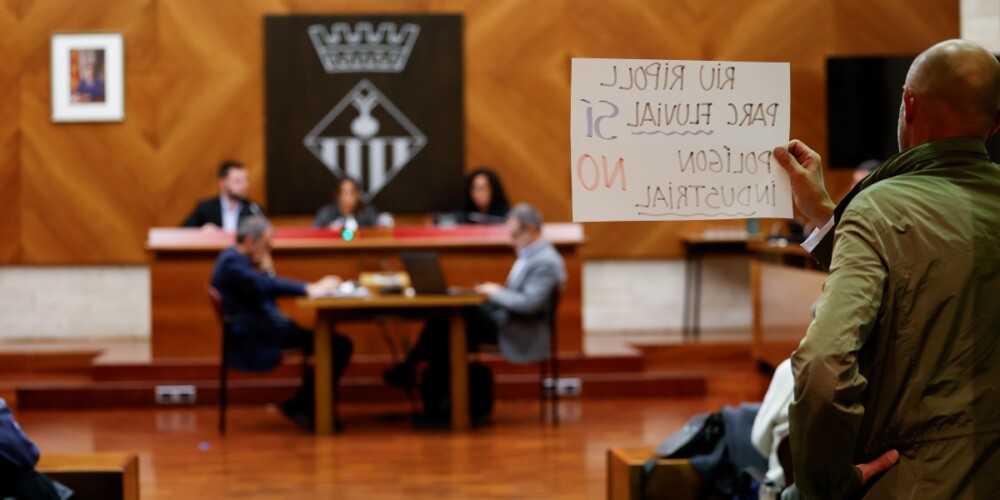 Un moment del ple de desembre. Autor: D.Jiménez.