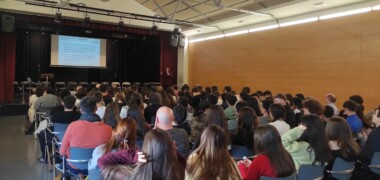 Foto de portada: acte de cloenda del 'Ciència per Nadal'. Autor: M.G