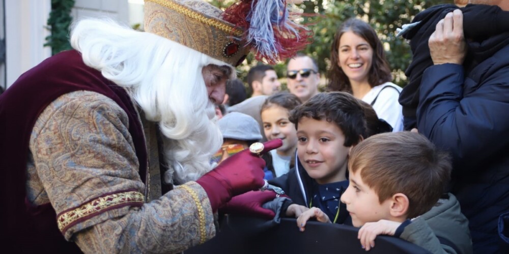 Arribada de l'ambaixador reial aquest dia de Sant Esteve. Autora: Alba Garcia Barcia.