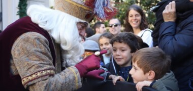 Arribada de l'ambaixador reial aquest dia de Sant Esteve. Autora: Alba Garcia Barcia.