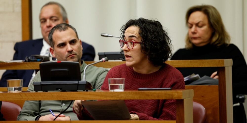 La portaveu de la Crida, Anna Lara. Autor: D.Jiménez.