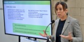 Foto portada: l'alcaldessa de Sabadell, Marta Farrés, aquest matí, al Vapor Llonch. Autor: J.d.A.