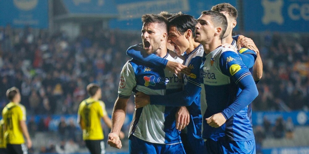 Foto de portada: Celebració del gol de Bonaldo contra l'Europa. Autora: Dihör