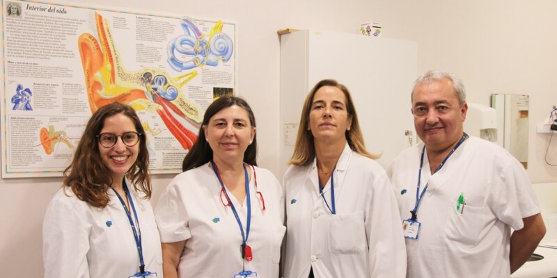 Els professionals del Taulí, que han creat el programa de recuperació sensorial. Autor: cedida.