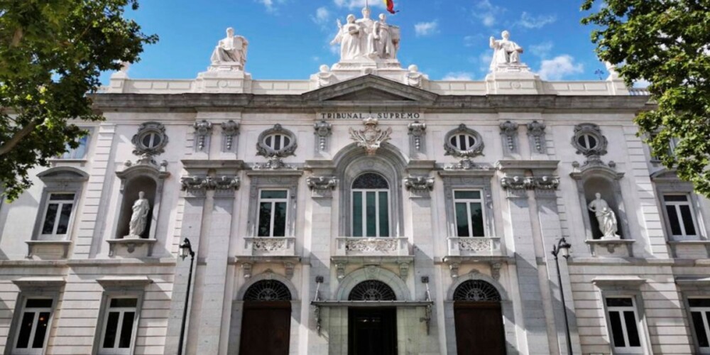 Foto portada: exterior del Tribunal Suprem.