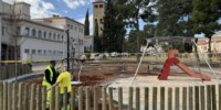 Foto portada: renovació dels jocs infantils de Nostra Llar. Autor: Ajuntament via X.