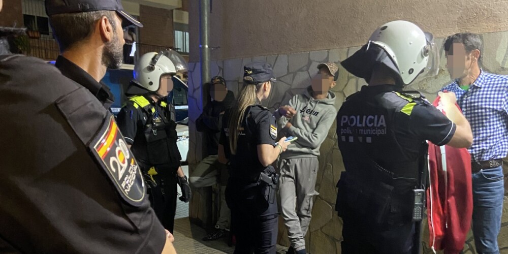 Operatiu policials contra els ciutadans estrangers multireincidents. Autor: Policia Nacional