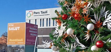 Foto de portada: l'arbre de Nadal de l'Hospital Taulí. Autor: cedida.