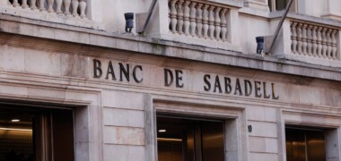 Oficina del Banc Sabadell a la plaça Sant Roc. Autor: D.Jiménez.