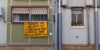 Un dels pisos pendents de rehabilitació als Merinals, fa un temps. Autor: David B.