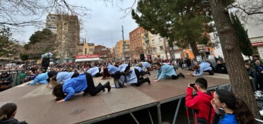 Una de les actuacions del Febrer Cultural de 2025, a càrrec d'Harmony. Autor: J.d.A.
