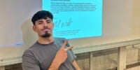 Foto portada: el professor Daniel Fraile, Viejofraile, que ha estat reconegut per la NASA. Autor: cedida.