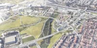 Imatge virtual del projecte del Parc de l'Alba de Cerdanyola del Vallès. (Horitzontal)