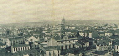 Reportatge gràfic. Primera fotografia aeria. Marçal Ballús (1903). Album-Guia Artístich y Anunciador de Sabadell