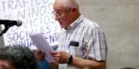Foto portada: el portaveu de la plataforma ciutadana contra la taxa de residus, Domingo Amador, al ple. Autor: D.Jiménez.