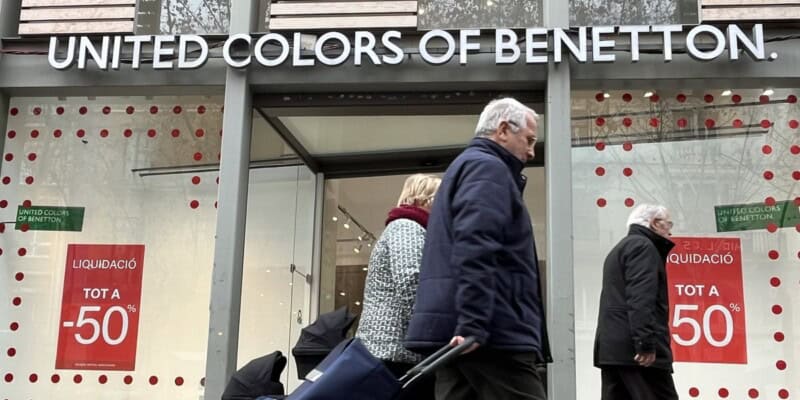 Benetton tancarà el seu establiment a la Rambla. Autor: Jordi M.