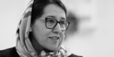 La investigadora, acadèmica i activista agfanesa Orzala Ashraf Nemat, a l'institut Pau Vila, el 20 de febrer. Autor: D.Jiménez.
