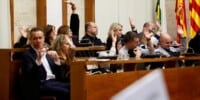 Foto portada: un moment del ple municipal de Sabadell del febrer de 2025. Autor: D.Jiménez.