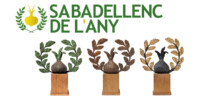 Detall de les tres escultures del Premi Sabadellenc de l'Any 2021, 2022 i 2023. L'autor és Ramiro Fernández Saus i cada any l'escultura és diferent.