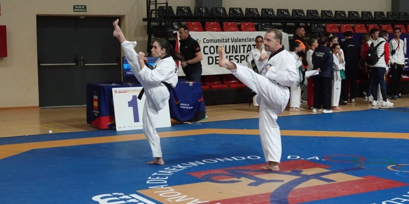 Exhibició de parapoomsae. Autor: Cedida