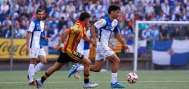 Foto de portada: Partit de la primera volta contra el Sant Andreu. Autora: Dihör