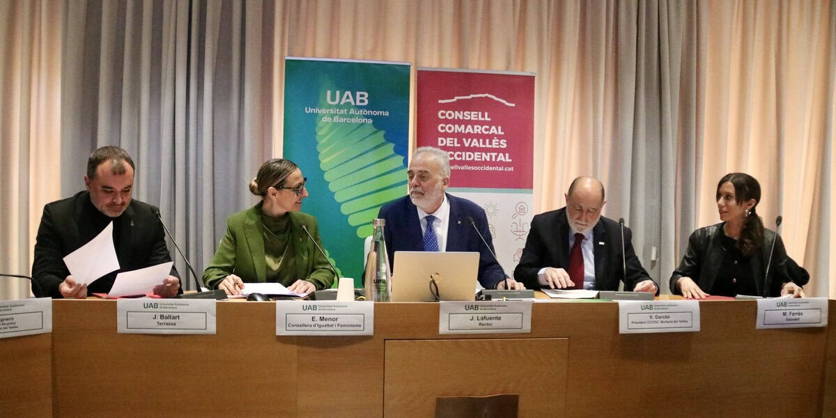 Consell d'Alcaldies a la UAB. Autor: ACN.