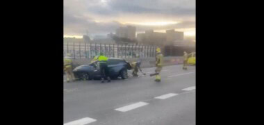 Foto portada: una captura de vídeo dels moments posteriors a l'accident. Font: @antiradarcatalà via X.
