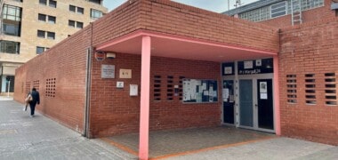 L'Escola Creu Alta, al carrer Pi i Maragall. Autor: Jordi M.
