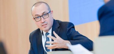Foto portada: el conseller delegat del BBVA, Omar Genç, en una imatge d'arxiu. Autor: ACN.