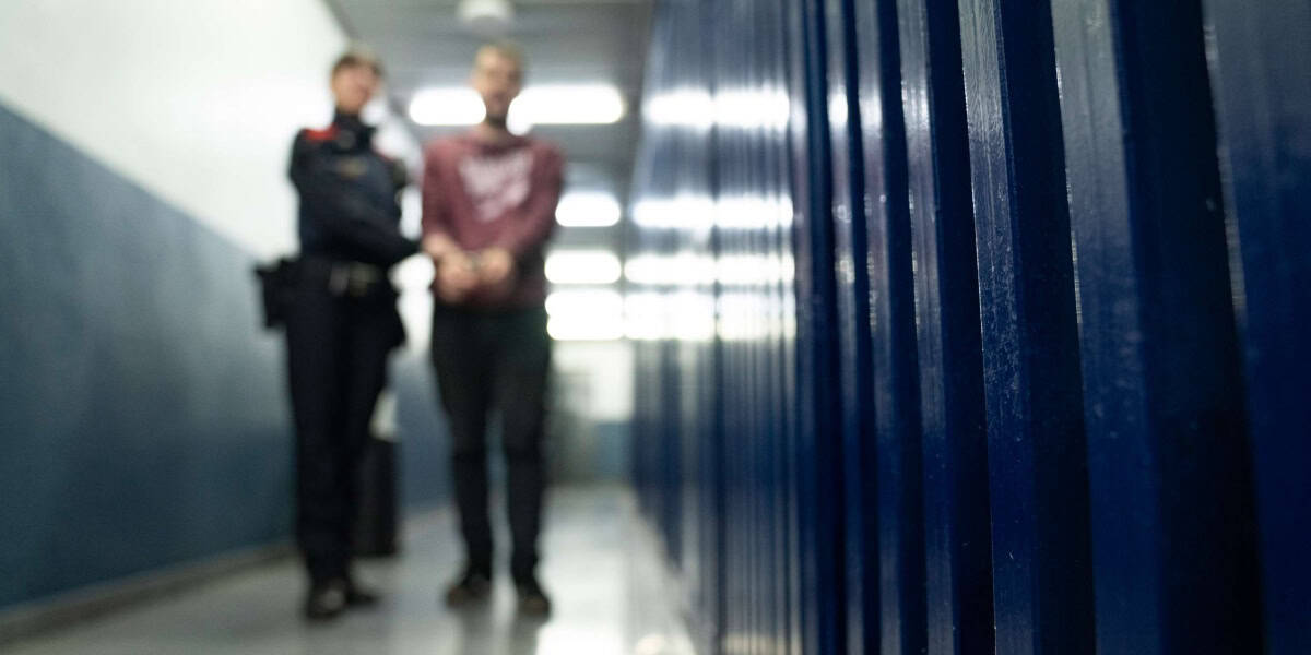 Foto portada: detenció dels Mossos d'Esquadra. Autor: Mossos.