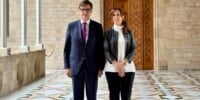 Foto portada: el president de la Generalitat, Salvador Illa, i l'alcaldessa de Sabadell, Marta Farrés Autor: cedida.
