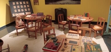 Foto portada: el Museo Pedagógico de Aragón. Autor: J.A.