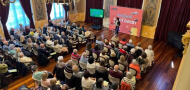 Presentació de la nova edició de les Vacances de la Gent Gran. Autor: Ajuntament.