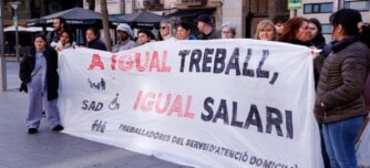 Concentració del SAD. Autor: D. Jiménez.