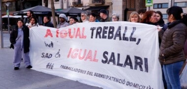 Concentració del SAD. Autor: D. Jiménez.