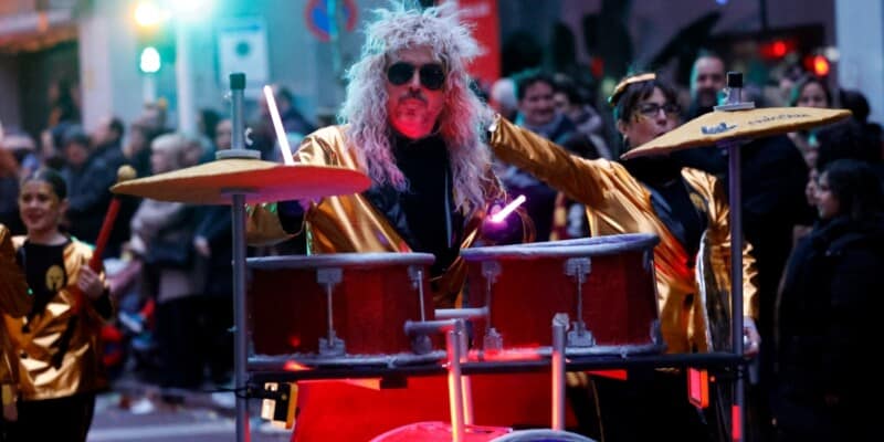 Una de les comparses del Carnaval 2025 a Sabadell. Autor: D.Jiménez. 