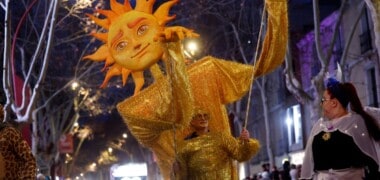 Una de les comparses del Carnaval 2025 a Sabadell. Autor: D.Jiménez.