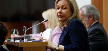 Foto portada: la portaveu del PP a l'Ajuntament, Cuca Santos. Autor: D.Jiménez.