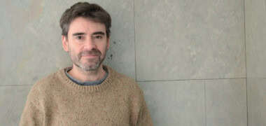 Retrat de David Vila i Ros, que acaba de publicar 'A la lluna'. Autor: JdA