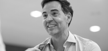 David Meca, durant l'entrevista. Autor: D.Jiménez.
