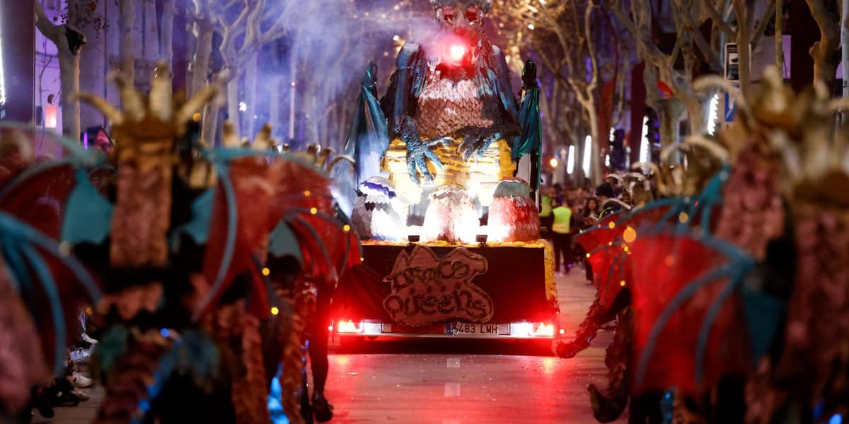 Una de les comparses del Carnaval 2025 a Sabadell. Autor: D.Jiménez.