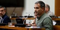 Foto portada: el portaveu de la Crida, Oriol Rifer, al ple. Autor: D.Jiménez.