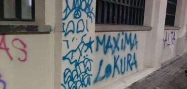 Pintades a l'Escolla Illa. Autor: cedida.