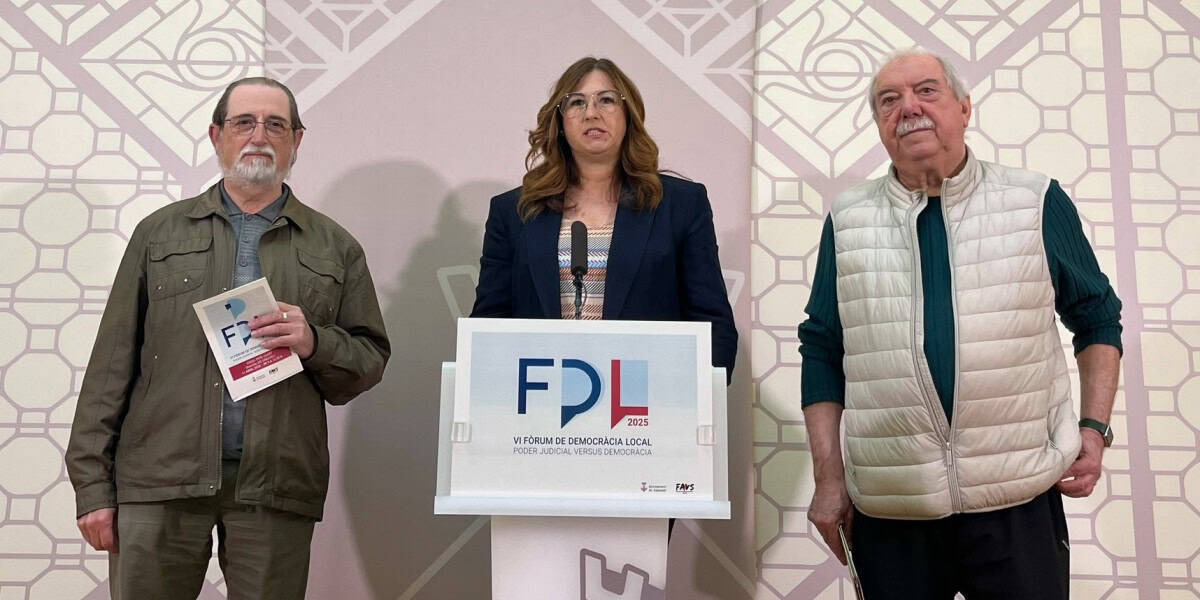 Presentació del sisè Fòrum de Democràcia Local. Autor: Jordi M.