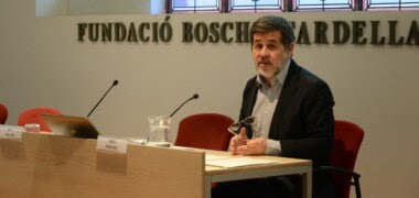 Jordi Sánchez, a la Fundació Bosch i Cardellach. Autor: Jordi M.