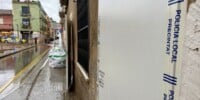 Edifici precintat a Rubí per risc d'esfondrament. Autor: ACN.