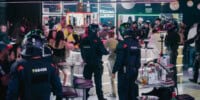 Batuda policial en una discoteca de Terrassa. Autor: cedida.