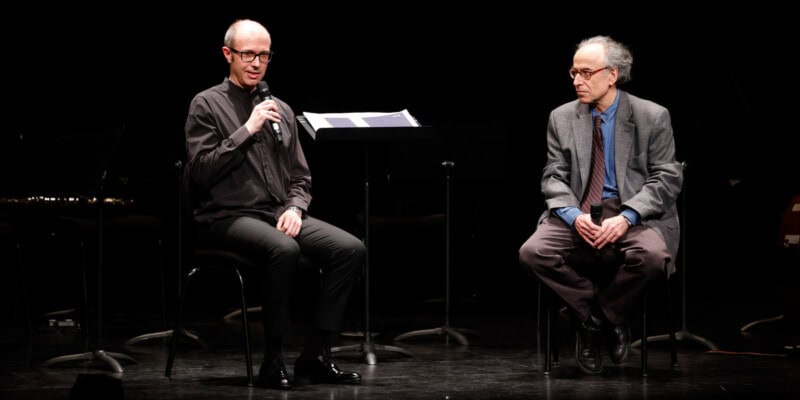 Santiago Serrate i Benet Casablancas. Autor: David Jiménez.