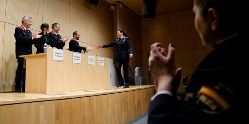 Els Mossos es reivindiquen durant el Dia de les Esquadres 2025, 48 hores després de la gran apagada. Autor: D.Jiménez.