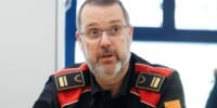 L'intendent de l'Àrea Bàsica Policial (ABP) de Sabadell, Enric Cervelló, en una entrevista. Autor: D.Jiménez.